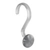 InterDesign Silver Plastic/Stainless Steel Forma Shower Curtain Rings (Pack of 4)