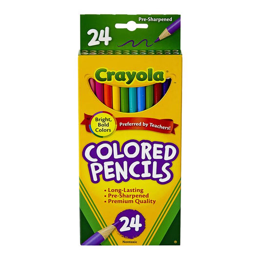 Crayola 3.3 mm Colored Pencil 24 pk