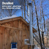 DuraVent DuraPlus 6 in. D X 24 in. L Aluminum/Galvanized Steel Chimney Pipe