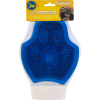 Jw 3-In-1 Dog Grooming Glove