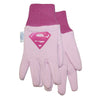 Midwest Quality Glove Warner Bros Child's Outdoor Cotton Gardening Gloves Pink Youth 1 pair (Pack of 6)