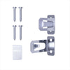 Kenney White Lockseam Curtain Rod 28 in. L X 48 in. L