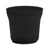 Bloem Saturn 6.5 in. H X 7.25 in. W Plastic Traditional Planter Black - Deal of The Week