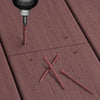 Deck Plus No. 10  x 2-1/2 in. L Star Flat Head Composite Deck Screws 1 lb.