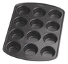 Wilton 15 In. W X 10.5 In. L Muffin Pan Gray