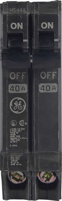 GE Q-Line 40 amps Standard 2-Pole Circuit Breaker - Deal of The Week