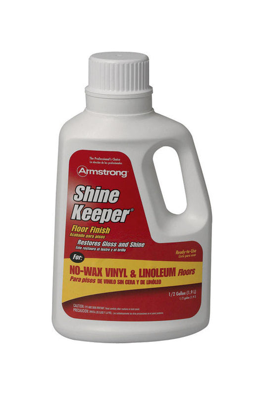 Armstrong Shine Keeper Detergent Resistant Finish/Polish 64 oz. for Vinyl and Linoleum Floors