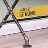 STREET ELBOW 45 1" BLK