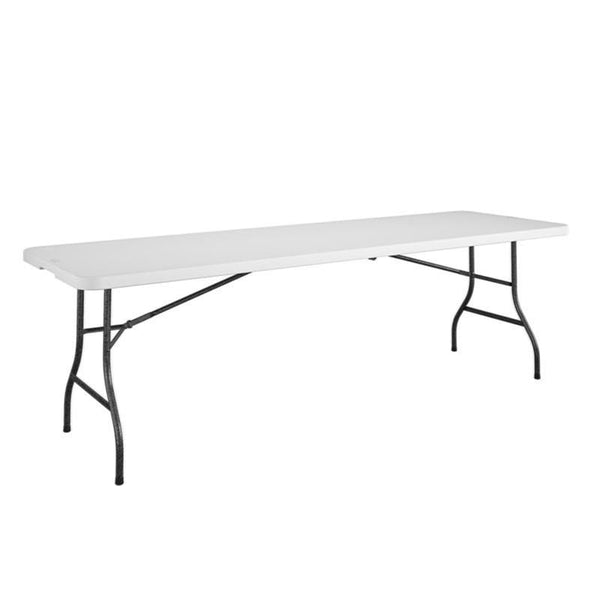 Living Accents 30.5 in. W X 96 in. L Rectangular Fold-in-Half Table