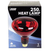 Feit 250 W BR40 Heat Lamp Incandescent Bulb E26 (Medium) Red 1 pk (Pack of 6)