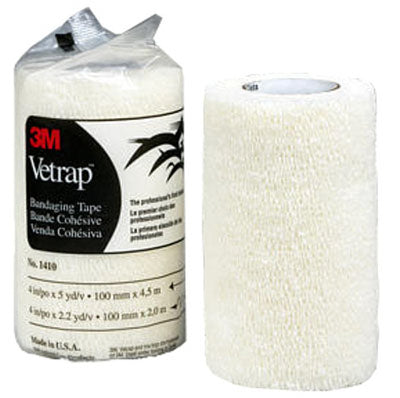 Vetrap Horse Bandaging Tape, White, 4-In. x 5-Yds.