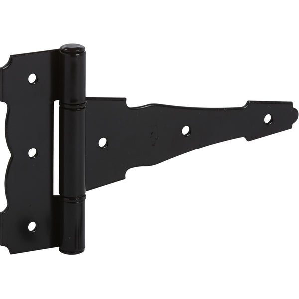 SPB841 Bisagra ornamental en T de 6" - Negra