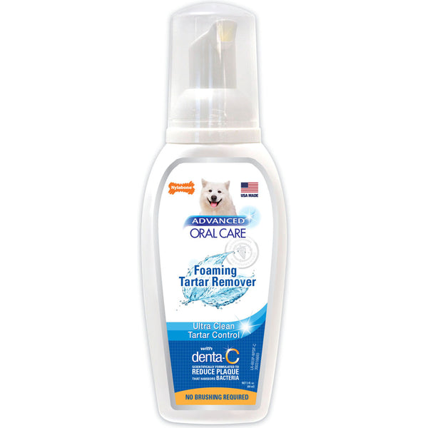 Nylabone Advanced Oral Care - Eliminador de sarro en espuma