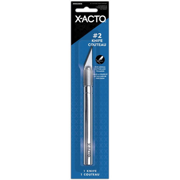 Cuchillo de precisión de peso medio plateado X Acto No. 2