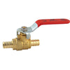 SharkBite 1/2 in. Brass Crimp Ball Valve Full Port Lever For Water