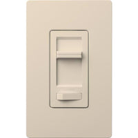 Lutron Almond 150W for CFL and LED / 600W for incandescent and halogen W 3-Way Dimmer Switch 1 pk
