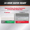 DAP Kwik Seal White Acrylic Latex Kitchen and Bath Adhesive Caulk 10.1 oz. (Pack of 12)