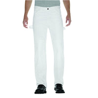 Dickies Men's Cotton Double Knee Pants White 32x30