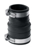 Fernco Schedule 40 1-1/2 in. Socket X 1-1/2 in. D Socket PVC Flexible Coupling 1 pk