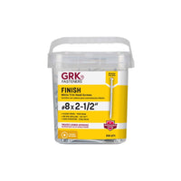 GRK Fasteners No. 8 X 2-1/2 in. L Star Climatek Coarse Trim Screws 505 pk
