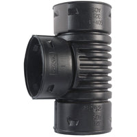 Advanced Drainage Systems 3 in. Snap X 3 in. D Snap Polyethylene 8 in. Tee 1 pk