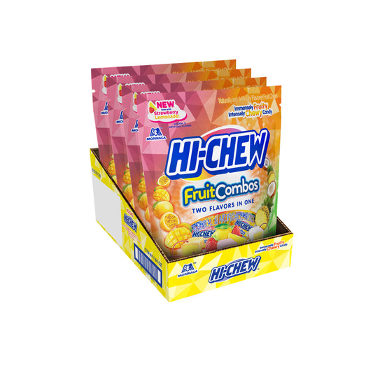 Morinaga Hi-Chew Fruit Combo Mix Chewy Candy 11.65 oz (Pack of 4)