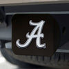 University of Alabama Black Metal Hitch Cover