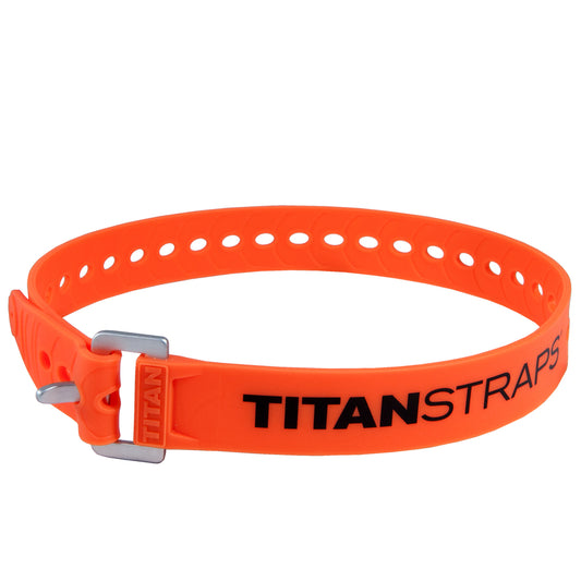 TitanStraps Industrial 1 in. W x 25 in. L Orange Tie Down Strap 70 lb. 1 pk