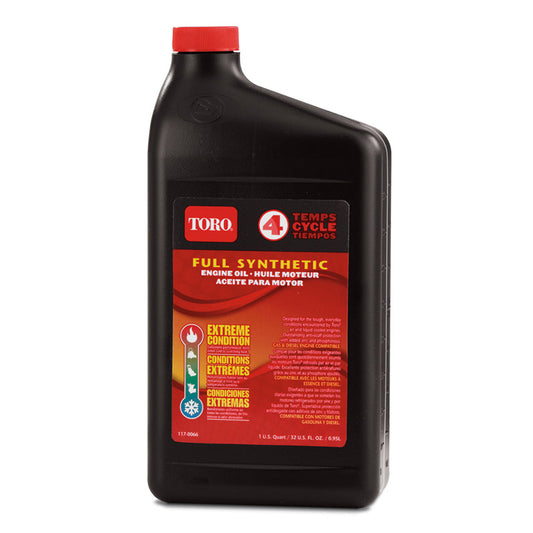 Toro 10W-30 4 Cycle Engine Synthetic Motor Oil 32 oz. (Pack of 6)