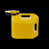 No-Spill 5 Gallon Plastic Diesel Fuel Can w/Thumb-Control Spout & High Flow Rate