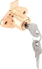 Prime-Line Bright Brass Bronze Steel Cabinet/Drawer Lock