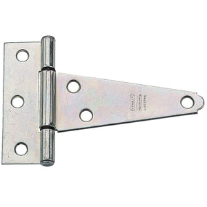 National Hardware 4 in. L Zinc-Plated Extra Heavy Duty T-Hinge (Pack of 5)