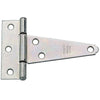 Bisagra en T de alta resistencia galvanizada de 4 in de largo de National Hardware (paquete de 5)