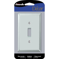 Amerelle Mirror Clear 1 gang Acrylic Toggle Wall Plate 1 pk - Deal of The Week