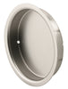 Prime-Line Satin Nickel Silver Steel Door Finger Pull