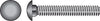 Hillman 5/16 in. X 2-1/2 in. L Zinc-Plated Steel Carriage Bolt 100 pk