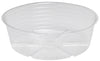Bond CVS012DL 12" Deep Dish Clear Plastic Saucers (Pack of 25)