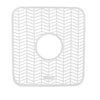 Core Kitchen 12 in. L X 13 in. W X 0.19 in. H Silicone Sink Mat