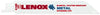 LENOX METALWOLF 6 in. Bi-Metal WAVE EDGE Reciprocating Saw Blade 18 TPI 5 pk