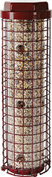 Easy Feeder Caged Bird Feeder, Red, 4 lbs.