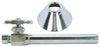 BrassCraft 1/2 in. FPT outlets X 3/8 in. MPT Brass Shut-Off Valve