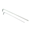YardGard .787 in. H X .557 ft. L Aluminium Multi-Purpose Fence Ties Silver