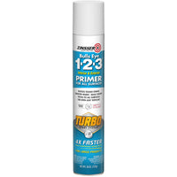 Zinsser Bulls Eye 123 Turbo Bright White Oil-Based Alkyd Oil Primer 26 oz (Pack of 6).