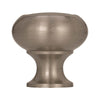Amerock Allison Round Cabinet Knob 1-1/4 in. Dia. 1-3/16 in. Satin Nickel 1 pk (Pack of 25)