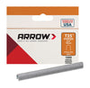 Arrow Fastener 3/8 in. L x 1/4 in. W Galvanized Steel Round Crown Wire Staples 18 Ga.  (Pack of 5)