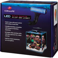 Coralife Led Clip-On Marine Aquarium Light Fixture
