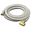 Plumb Pak 3/8 in. Compression in. X 3/8 in. D MIP 72 in. Stainless Steel Dishwasher Supply Line