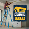 Werner 6 ft. H Fiberglass Step Ladder Type I 250 lb. capacity