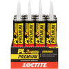 Loctite PL Premium Polyurethane Construction Adhesive 10 oz. (Pack of 12)