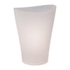 Rubbermaid Spa Works 9 qt. Clear Vanity Wastebasket (Pack of 6)